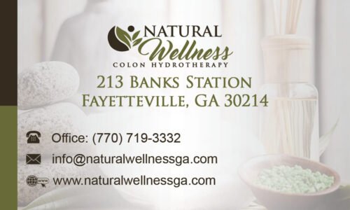Natural Wellness Business Card A1